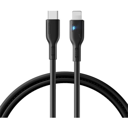 Joyroom iPhone kabel z LED indikatorjem USB-C - Lightning 20W 1,2m črn, (21090887) Cene