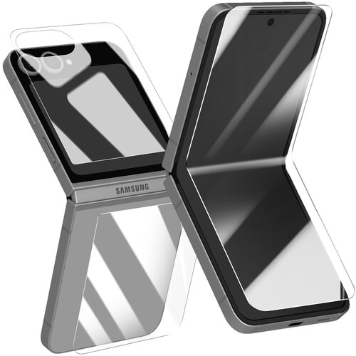 AVIZAR film hydrogel za Samsung Galaxy Z Flip 6 Notranja in zunanja za&scaron;čita s hidrogelom, Prozorno, (5000018898) Cene