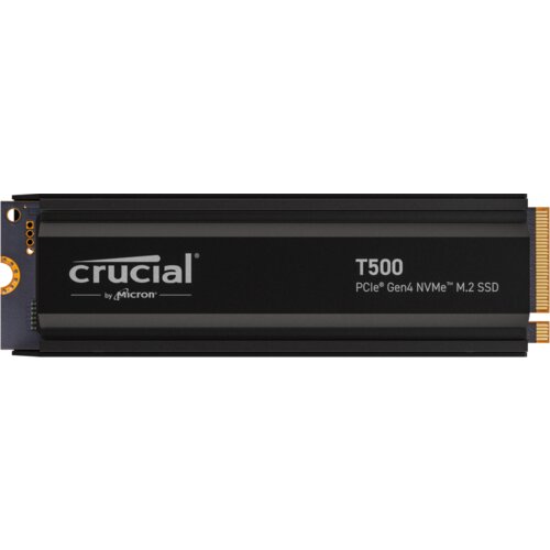 Crucial T500 1TB pcie Gen4 nvme M.2 ssd s hladilnikom Slike