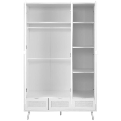 MID.YOU omara za oblačila dili, bela, 120 cm Slike