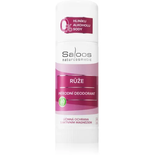 Saloos Bio Deodorant Rose čvrsti dezodorans 60 g