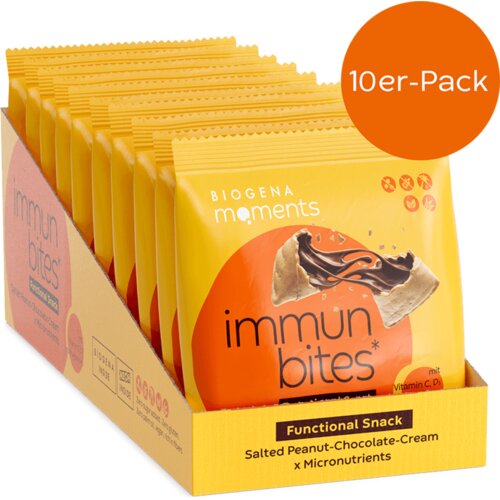 Moments by biogena immun bites 'Salted Peanut-Chocolate-Cream' - 300 g Cene