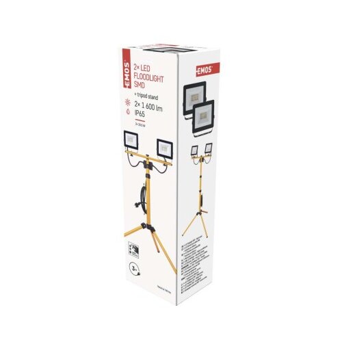  led reflektor hobby slim 2× 20,5W + trinožni stativ Cene