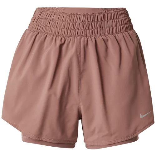 Nike Sportske hlače 'ONE' sivkasto ljubičasta (mauve)