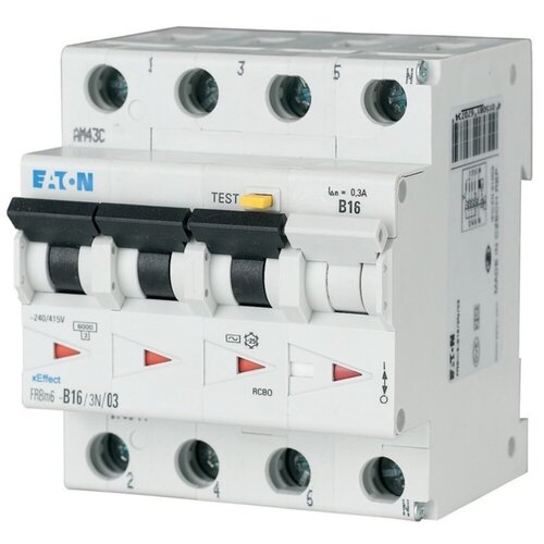 Eaton FID za&amp;scaron;titna sklopka/za&amp;scaron;titna sklopka za vodove 4-polni 16 A 0.03 A 415 V/AC 170999 Slike
