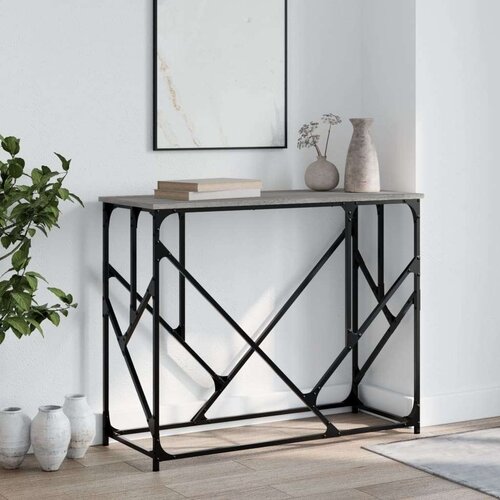  Konzolni stol boja hrasta sonome 100x40x80 cm konstruirano drvo Cijene