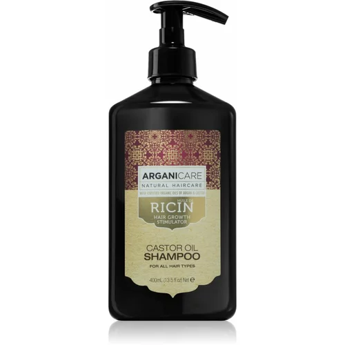 Arganicare Ricin stimulativni šampon 400 ml