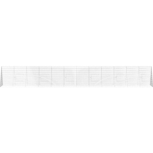  Kavez za piliće Srebrno 650 x 100 x 85 cm Cinkani čelik Slike