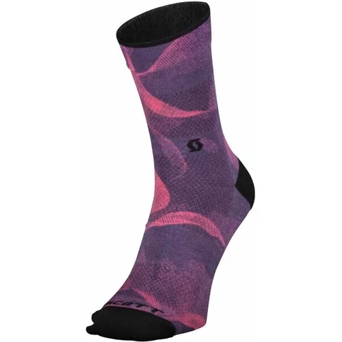 Scott TRAIL VERTIC CREW W Ženske čarape, ljubičasta, veličina