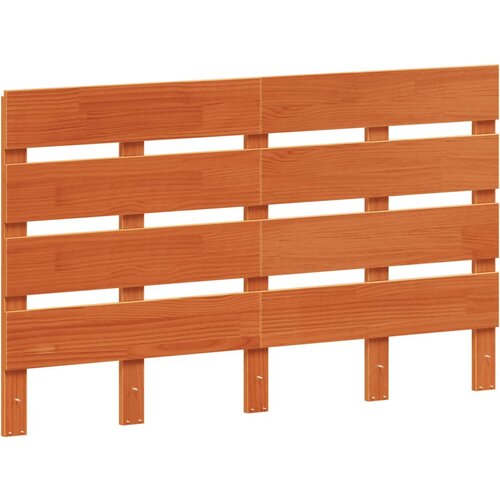 Maison Chic vzglavna omarica - nočna omarica - posteljna omarica voščeno rjava 120 cm trdna borovina, (21710573) Cene