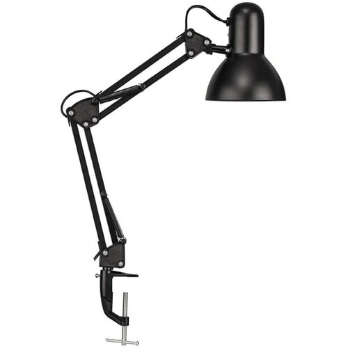 Eglo 56043 - LED stona lampa sa stezaljkom 1xE14/4,9W/230V crna Slike