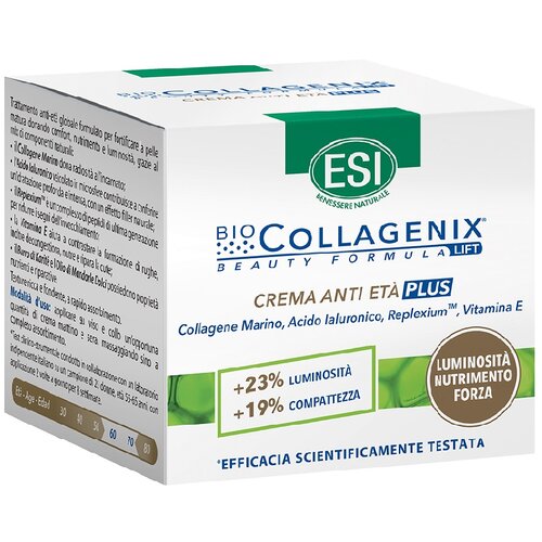 Esi biocollagenix anti-age plus krema za lice 50ml Cene