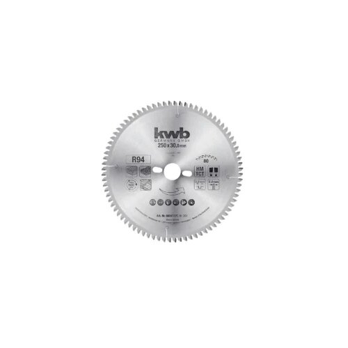 KWB list rezna ploča za drvo 250 x 30 mm 80 Z 49589477 Cijene
