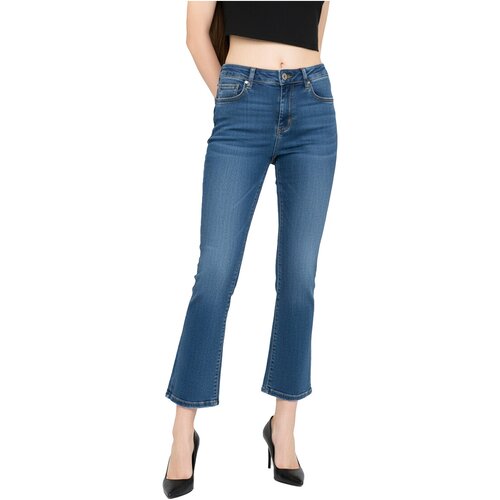 Liu Jo Jeans straight UA6022DM310 Modra Cene