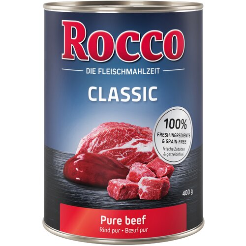 Rocco pojedinačna konzerva 1 x 400 g - Classic čista govedina Slike