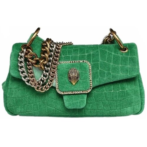 Kurt Geiger London Torbe Pimlico Bag Chain Zelena Slike