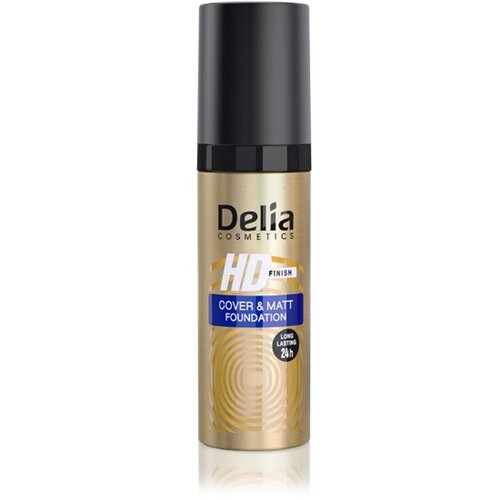 Delia - COVER &amp;amp; MATT tečni puder sa mat zavr&amp;scaron;nicom 30ml Slike