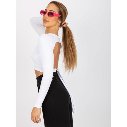 RUE PARIS Blouse-RV-BZ-8010.82-white Cene