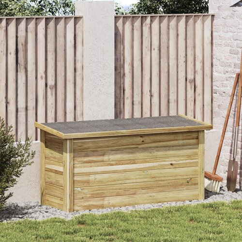 vidaXL Kutija za skladištenje 44x119x57 cm Impregnirano drvo bor Cijene