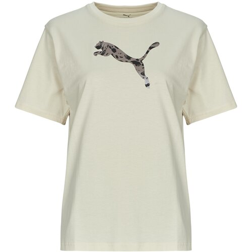 Puma ESS GRAPHIC Animal Relaxed Tee Bež Cijene
