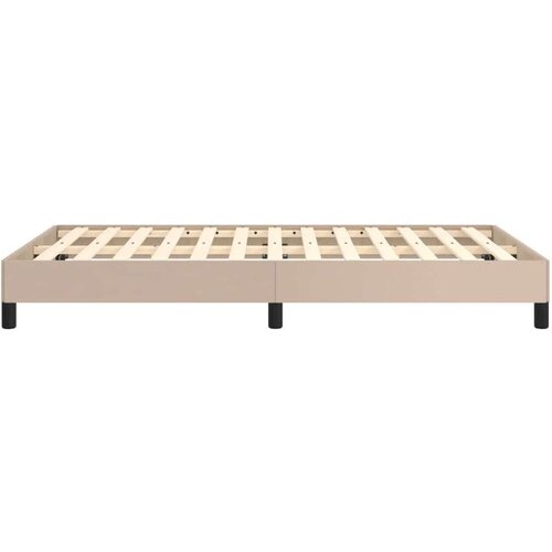  Okvir kreveta cappuccina 120x190cm od umjetne kože Slike