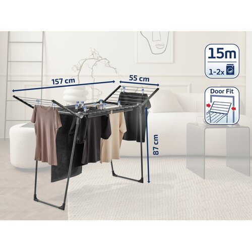 Leifheit Su&amp;scaron;ilica za odjeću Pegasus 150 Solid Slim - Slike