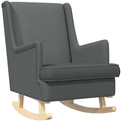  Zibajoči stol Temno siva 62 x 80 x 85 cm blago, (5000288927) Cene