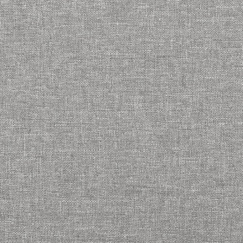  Uzglavlja svjetlosiva 180x7x78/88 cm od tkanine Slike