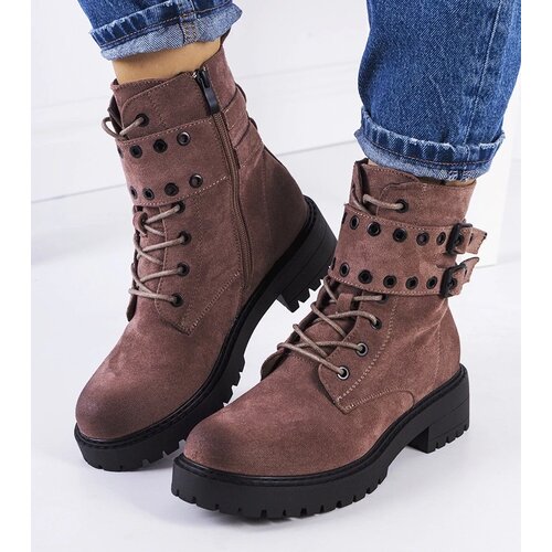 D/CEO Beige boots Huff Cene