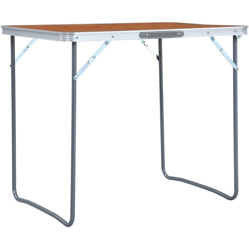  Sklopivi stol za kampiranje s metalnim okvirom 80 x 60 cm Slike