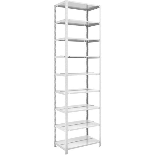 hofe Privijačen regal za dokumentacijo, svetlo siv RAL 7035, višina regala 2900 mm, dvostransko, osnovni regal, širina x globina 750 x 600 mm Cene