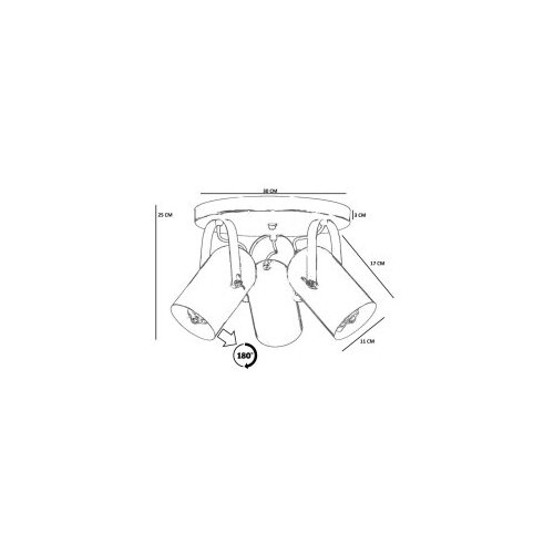 Opviq Luster 2591092, Zlatne boje Slike