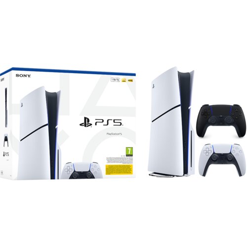Playstation Igralna konzola 5 Slim, 1TB + dodaten kontroler (črn) Cene