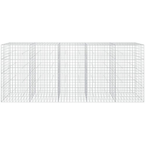  Gabion s žicom debljine 5 mm i mrežom 10x10 cm 500x50x200 cm Slike