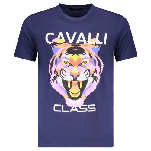 Cavalli Class Mu&scaron;ka Majica Kratkih Rukava Plava Cijene