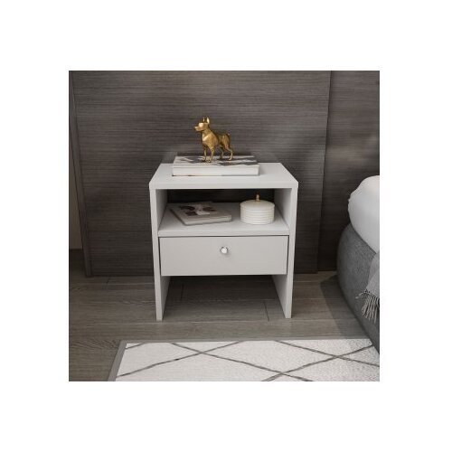 Hanah home noćni ormarić nova white Cene