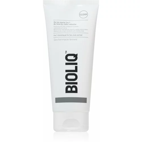 Bioliq Clean gel za čišćenje 3 u 1 za lice, tijelo i kosu 180 ml