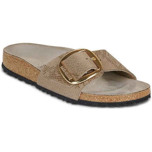 Birkenstock Natikači Madrid Big Buckle Bež Slike
