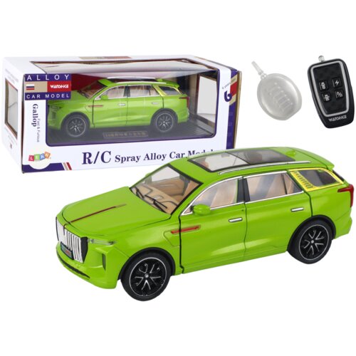  Auto na daljinsko upravljanje Aluminum 1:24 - zeleni Cene
