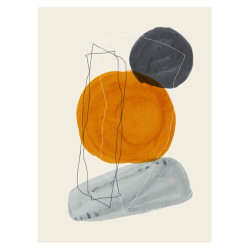 Venture Home poster Stones 30 &times; 40 cm, bež Cijene
