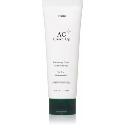ETUDE AC Clean Up Cleansing Foam pjena za čišćenje za problematično lice, akne 150 ml