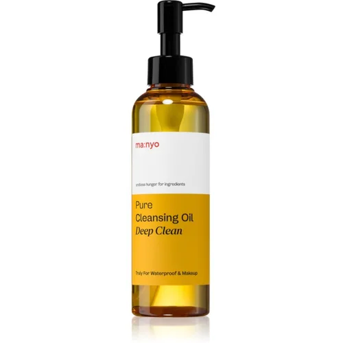 ma:nyo Pure Cleansing Oil Deep Clean olje za odstranjevanje ličil za globoko čiščenje 200 ml