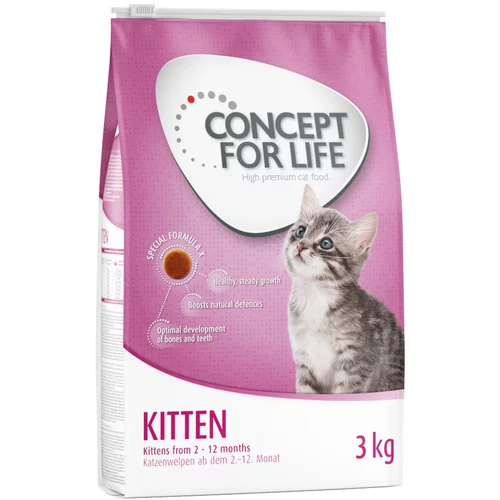 Concept for Life Kitten - poboljšana receptura! - 3 kg