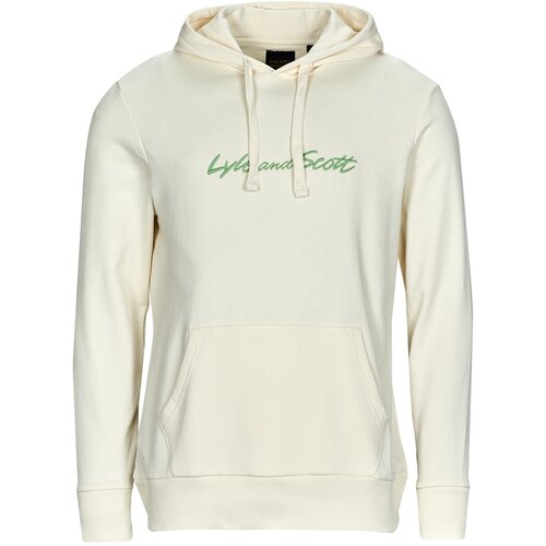 Lyle &amp;amp; Scott Puloverji EMBROIDERED LOGO HOODIE Bela Slike
