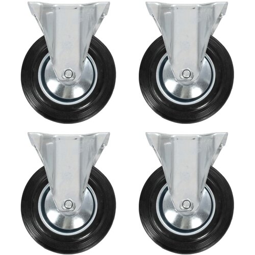 vidaXL fiksna kolesa 4 kosi 160 mm Cene
