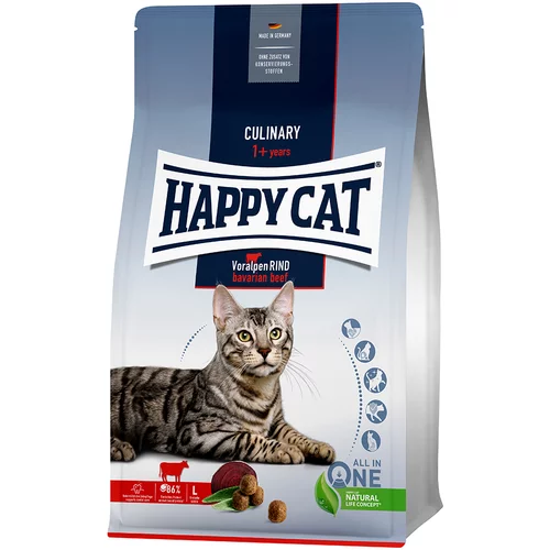 Happy Cat Culinary Adult predalpska govedina - Varčno pakiranje: 2 x 10 kg