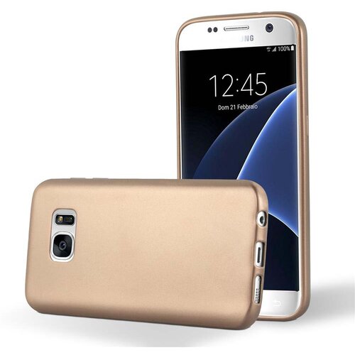 Cadorabo CARE, združljiv s Samsungom v kovinskem rosă &permil; Gold - za&scaron;čitni pokrov iz fleksibilnega silikona TPU, (20585170) Cene