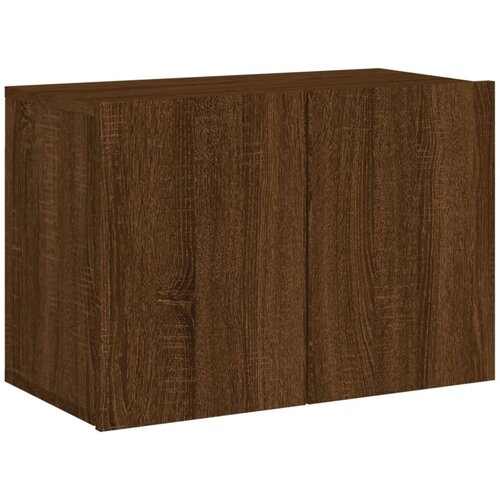 vidaXL Stenska TV omarica rjav hrast 60x30x41 cm, (20977822) Cene