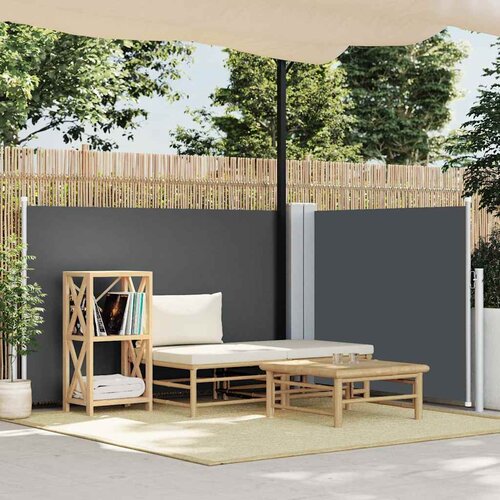  Uvlačiva bočna tenda 100 x 600 cm antracit Cijene