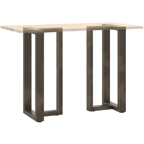  Noge barski stol T-oblika 2 kom 50x35x(90-91) cm čelik Slike